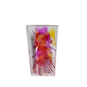 Acrylic Dug Out With Metal Bat - Design 3 [DUGAL2]